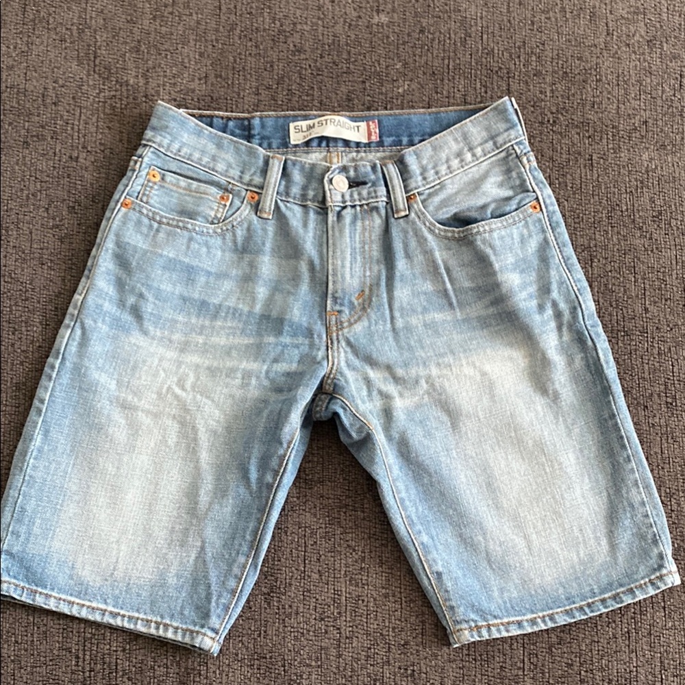 Signature by Levi Strauss Blue Jean Shorts Classic Fit